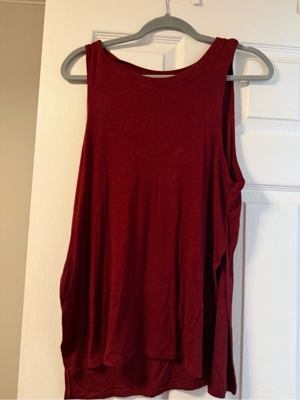 Garage Women's Tank Top - Burgundy